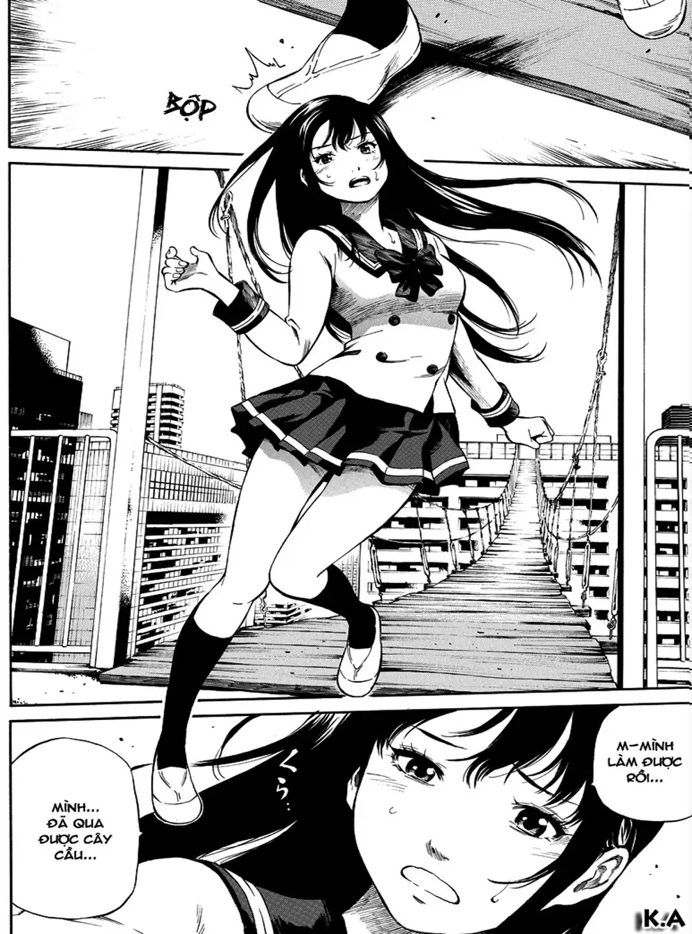 Truyện Tranh Đối Đầu Với Trọng Lực - Tenkuu Shinpan trang 4