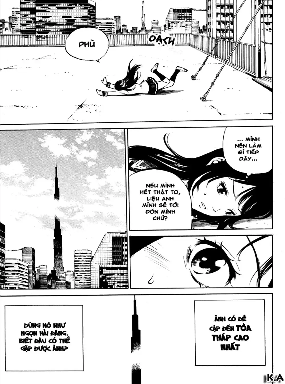 Truyện Tranh Đối Đầu Với Trọng Lực - Tenkuu Shinpan trang 4
