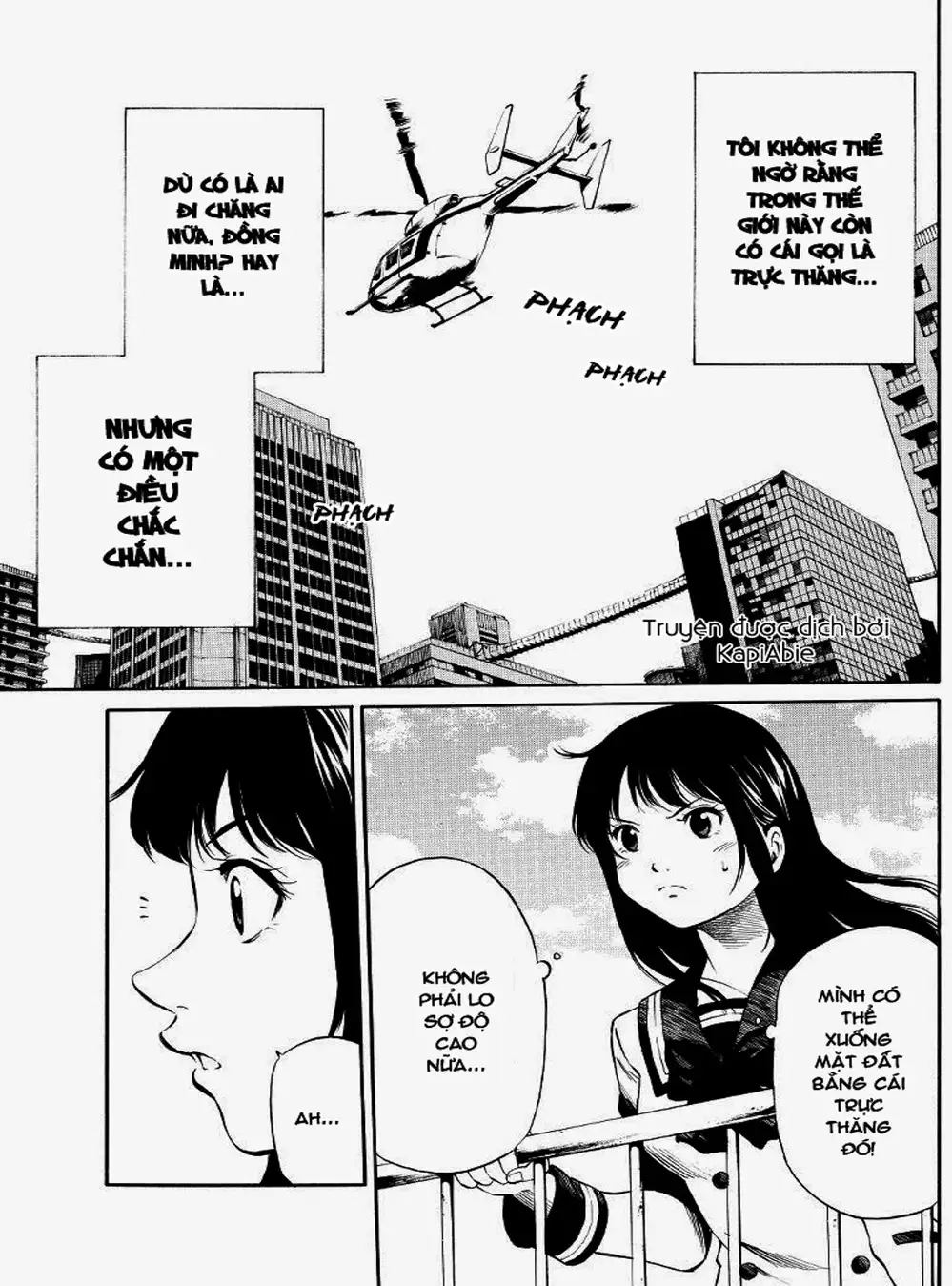 Truyện Tranh Đối Đầu Với Trọng Lực - Tenkuu Shinpan trang 4