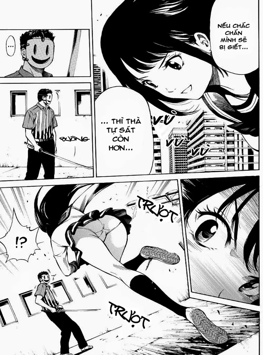 Truyện Tranh Đối Đầu Với Trọng Lực - Tenkuu Shinpan trang 4