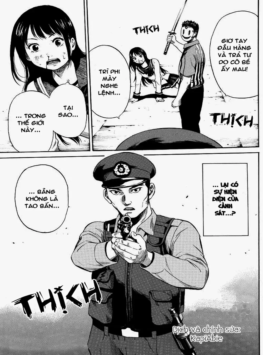 Truyện Tranh Đối Đầu Với Trọng Lực - Tenkuu Shinpan trang 4