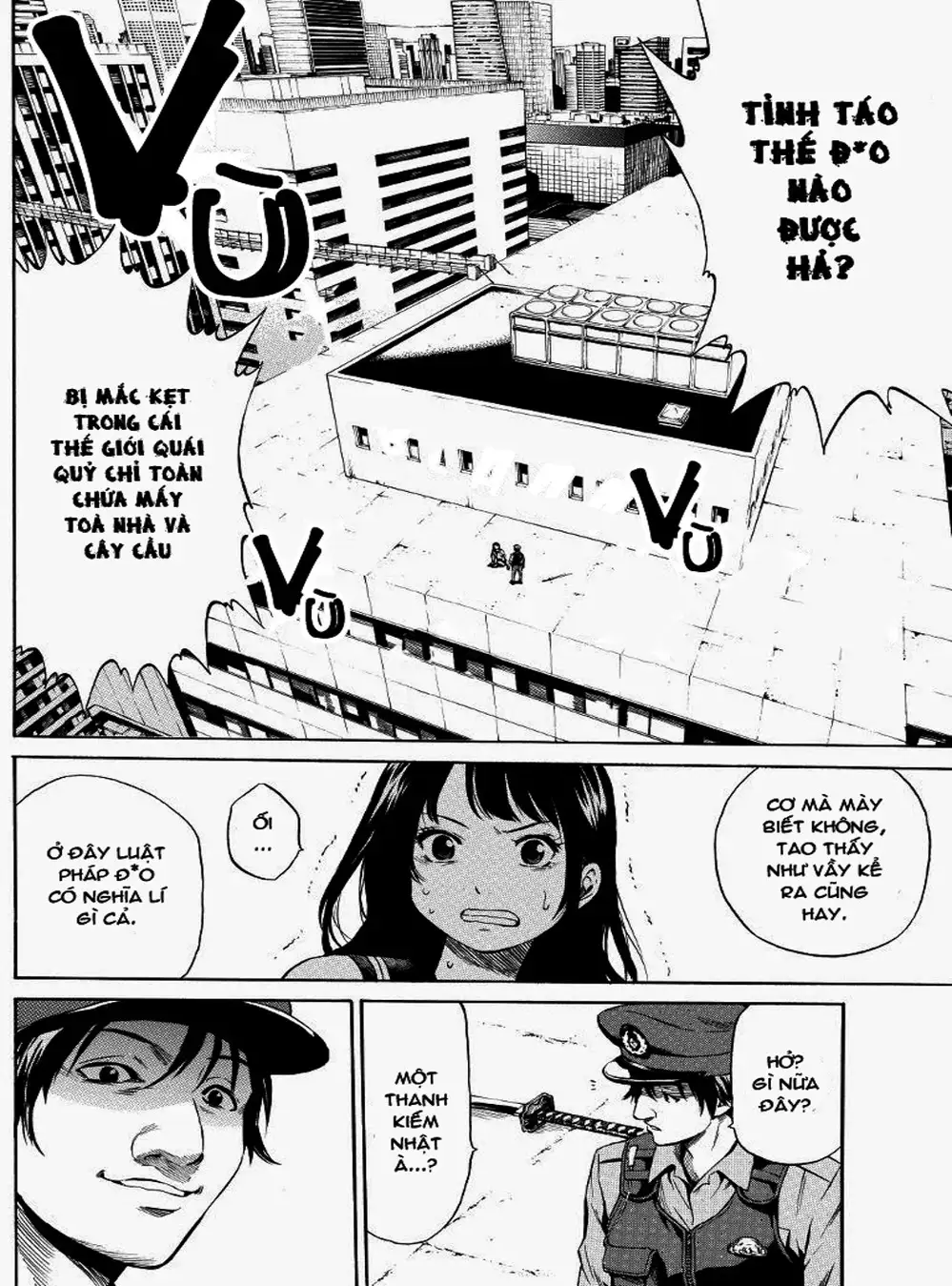 Truyện Tranh Đối Đầu Với Trọng Lực - Tenkuu Shinpan trang 4