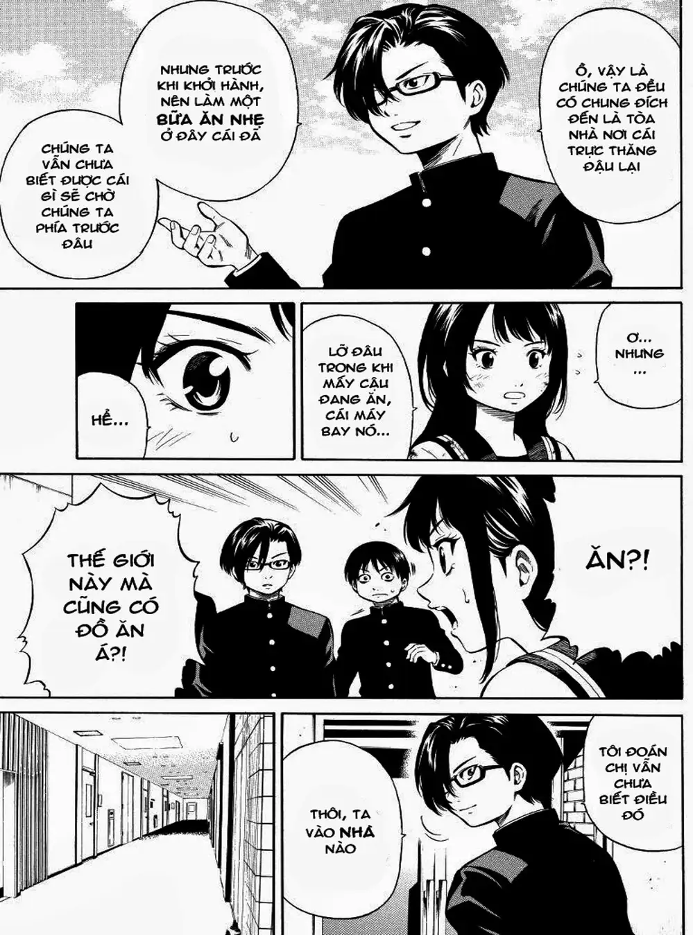 Truyện Tranh Đối Đầu Với Trọng Lực - Tenkuu Shinpan trang 4