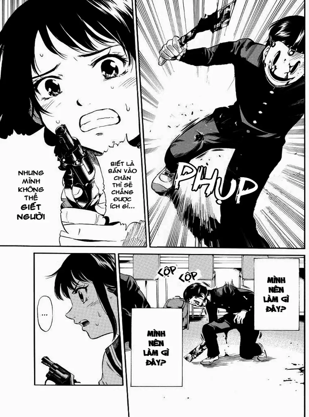 Truyện Tranh Đối Đầu Với Trọng Lực - Tenkuu Shinpan trang 4