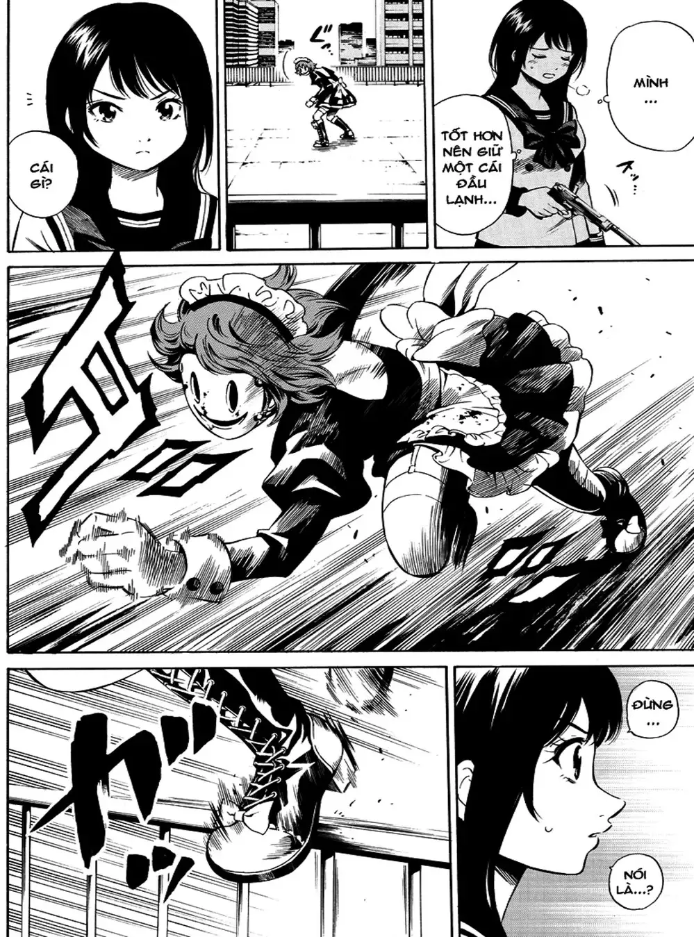 Truyện Tranh Đối Đầu Với Trọng Lực - Tenkuu Shinpan trang 4
