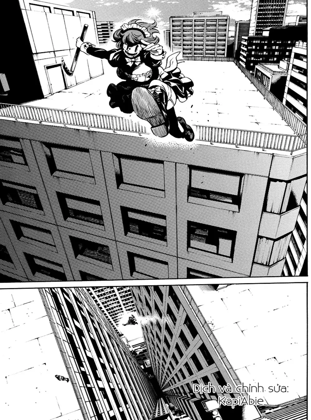 Truyện Tranh Đối Đầu Với Trọng Lực - Tenkuu Shinpan trang 4