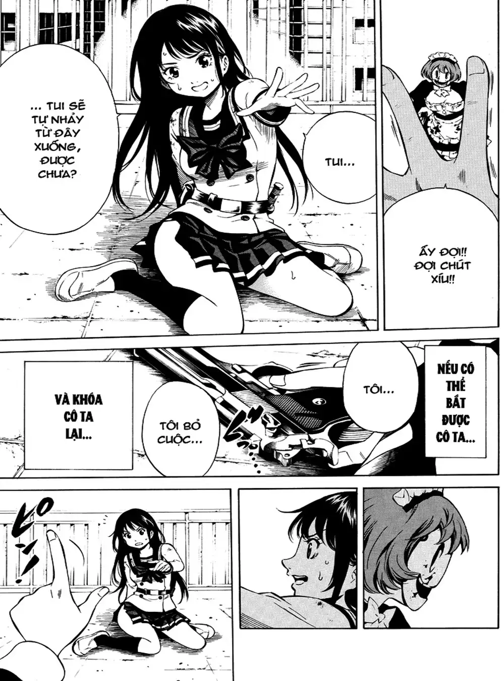 Truyện Tranh Đối Đầu Với Trọng Lực - Tenkuu Shinpan trang 4