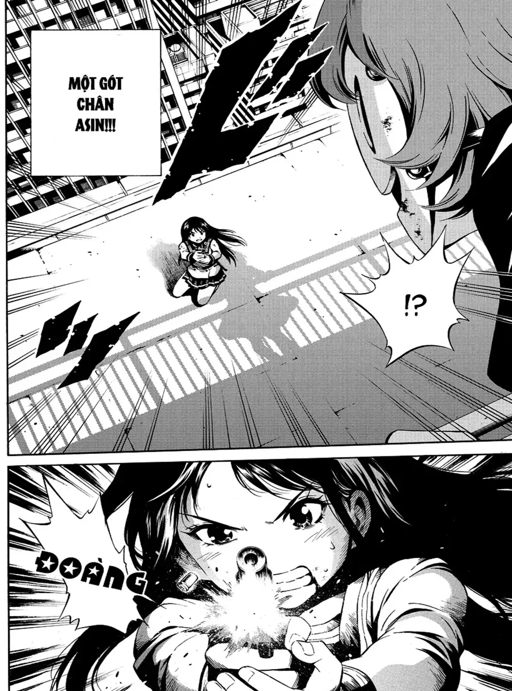 Truyện Tranh Đối Đầu Với Trọng Lực - Tenkuu Shinpan trang 4