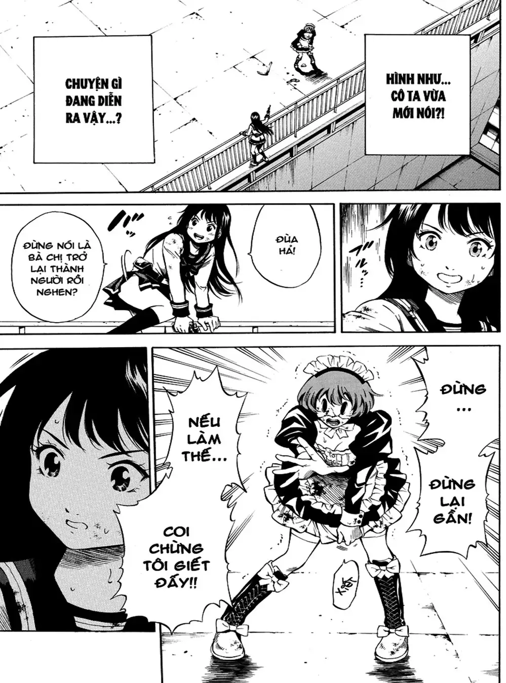 Truyện Tranh Đối Đầu Với Trọng Lực - Tenkuu Shinpan trang 4