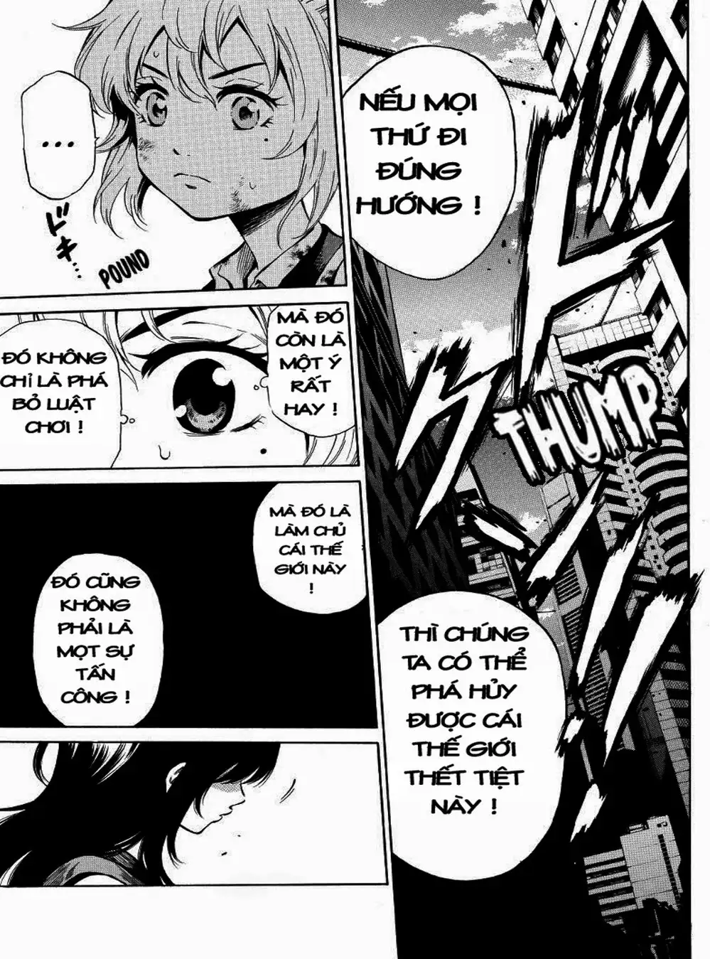 Truyện Tranh Đối Đầu Với Trọng Lực - Tenkuu Shinpan trang 4