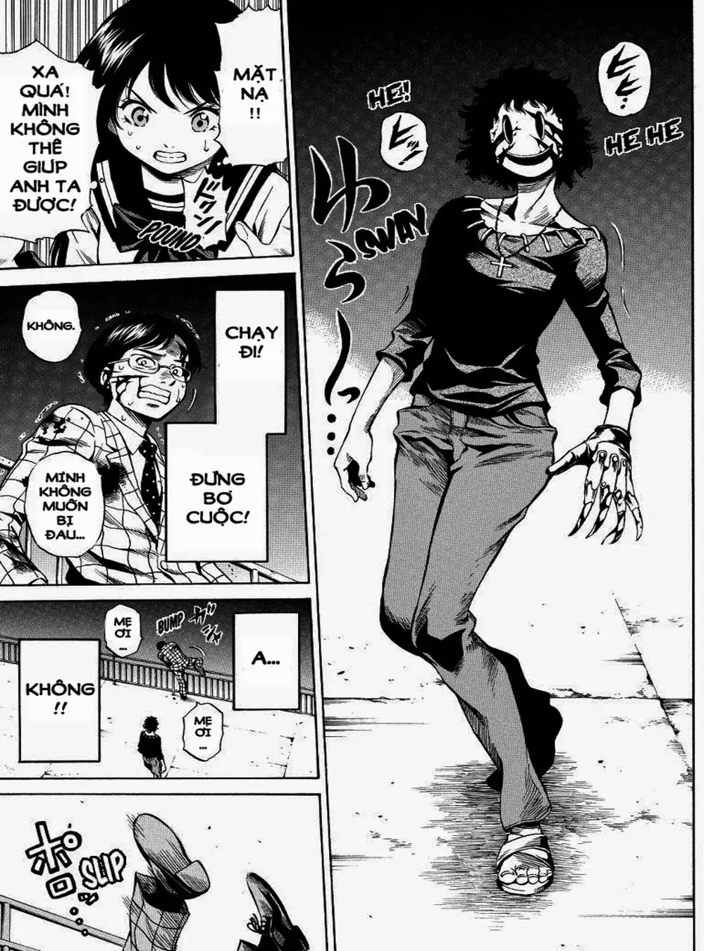 Truyện Tranh Đối Đầu Với Trọng Lực - Tenkuu Shinpan trang 4