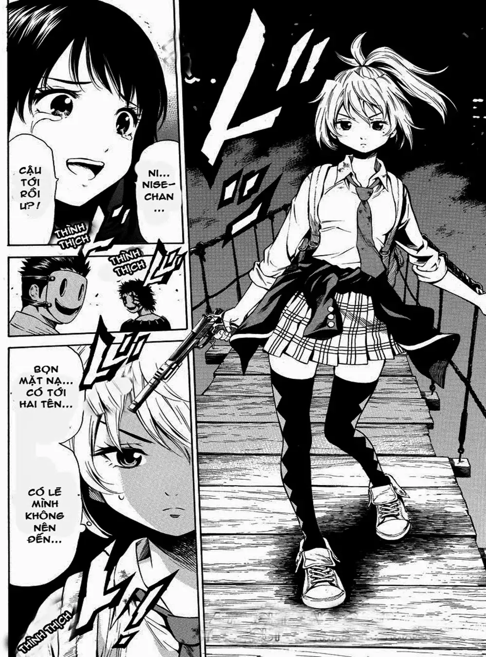 Truyện Tranh Đối Đầu Với Trọng Lực - Tenkuu Shinpan trang 4