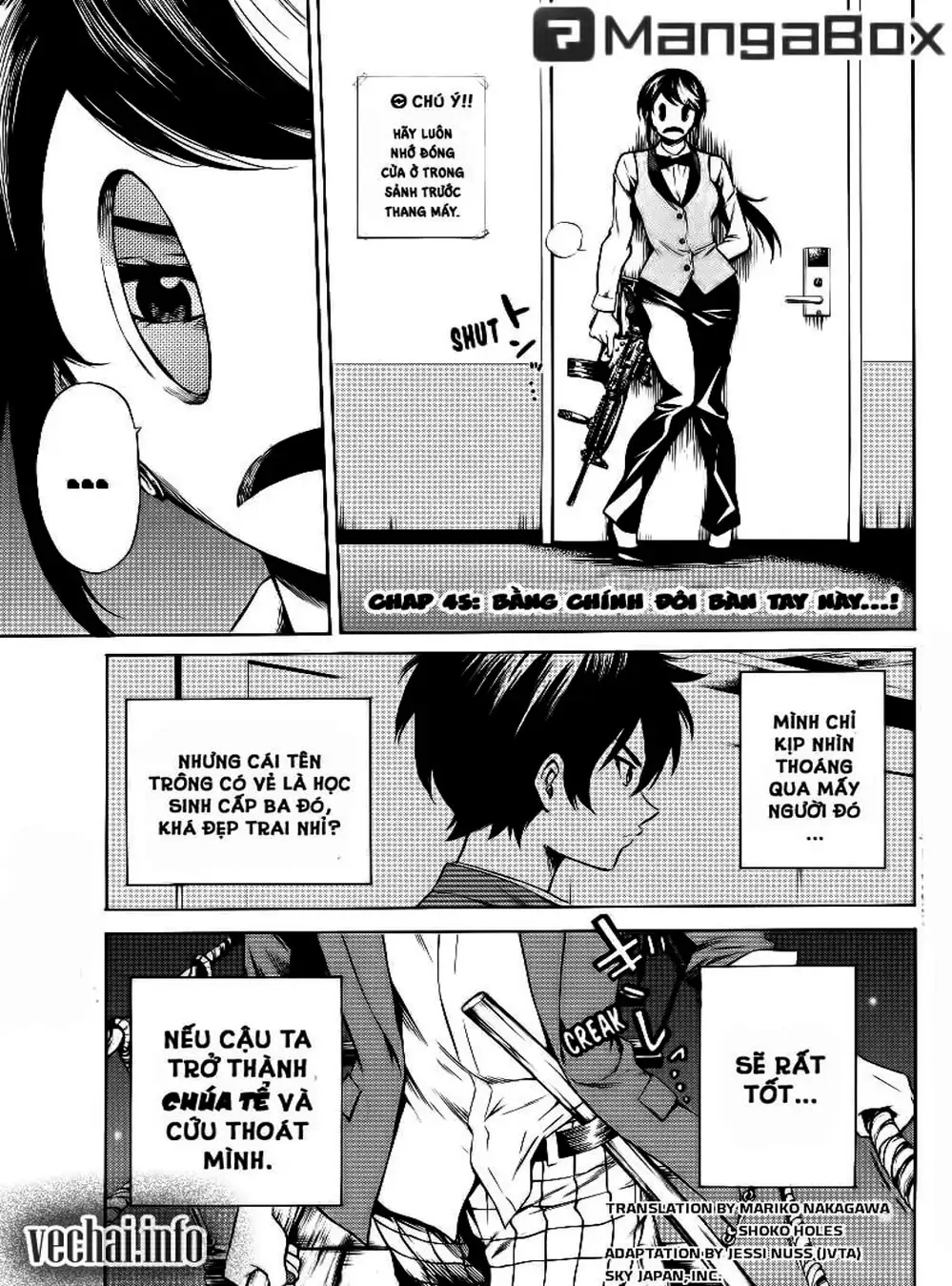 Truyện Tranh Đối Đầu Với Trọng Lực - Tenkuu Shinpan trang 4