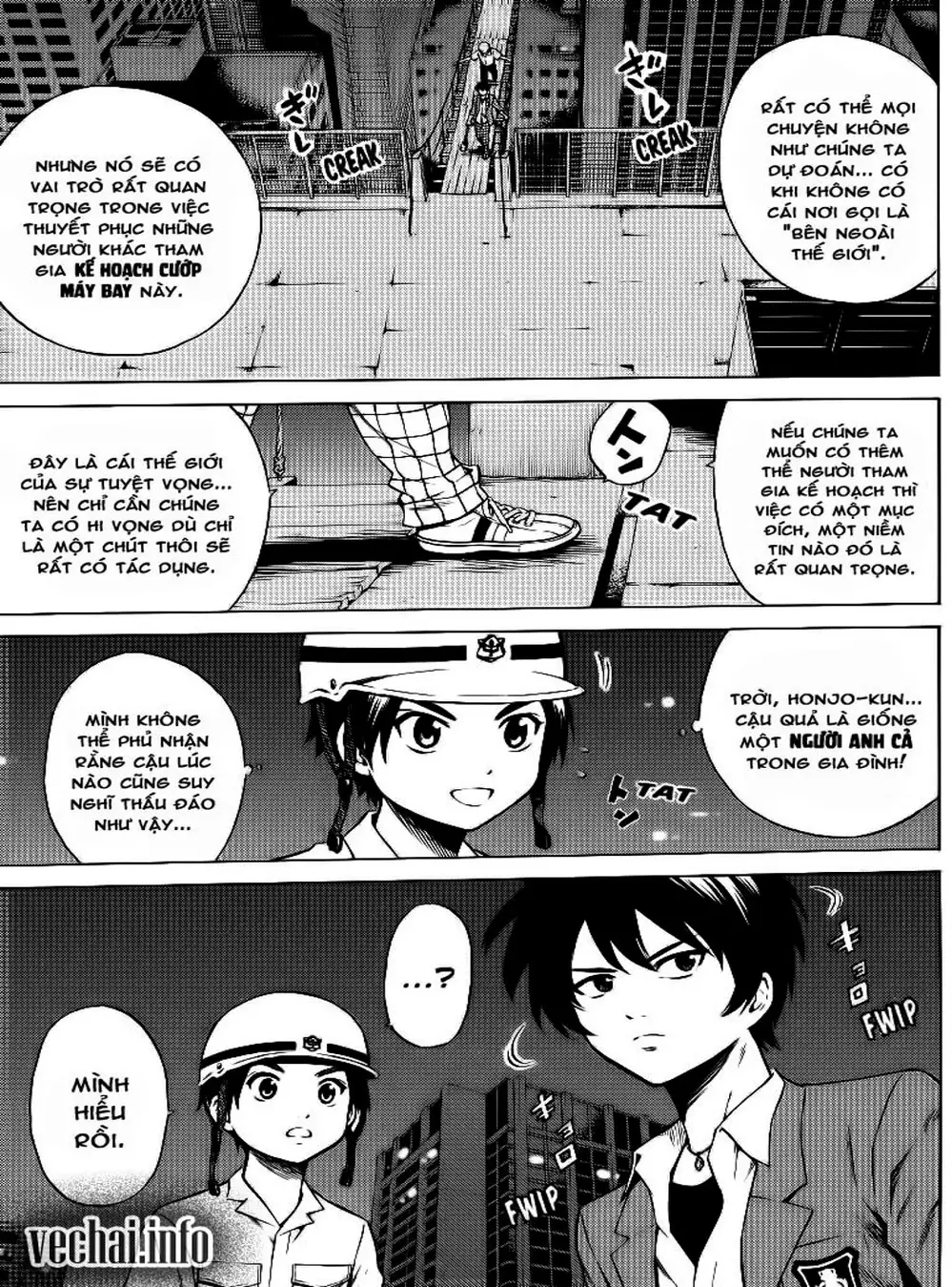 Truyện Tranh Đối Đầu Với Trọng Lực - Tenkuu Shinpan trang 4