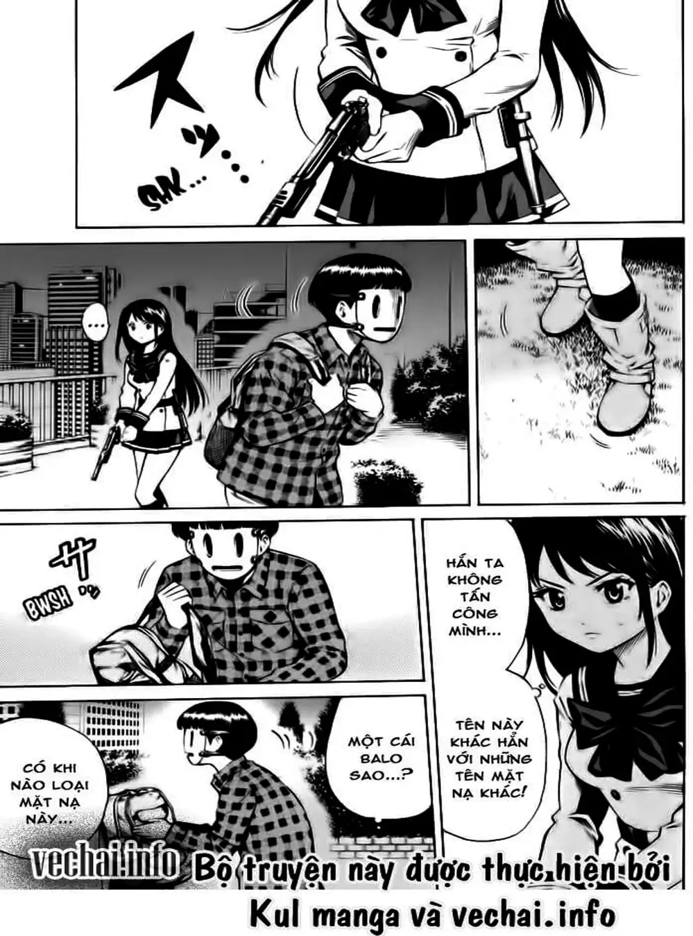 Truyện Tranh Đối Đầu Với Trọng Lực - Tenkuu Shinpan trang 4