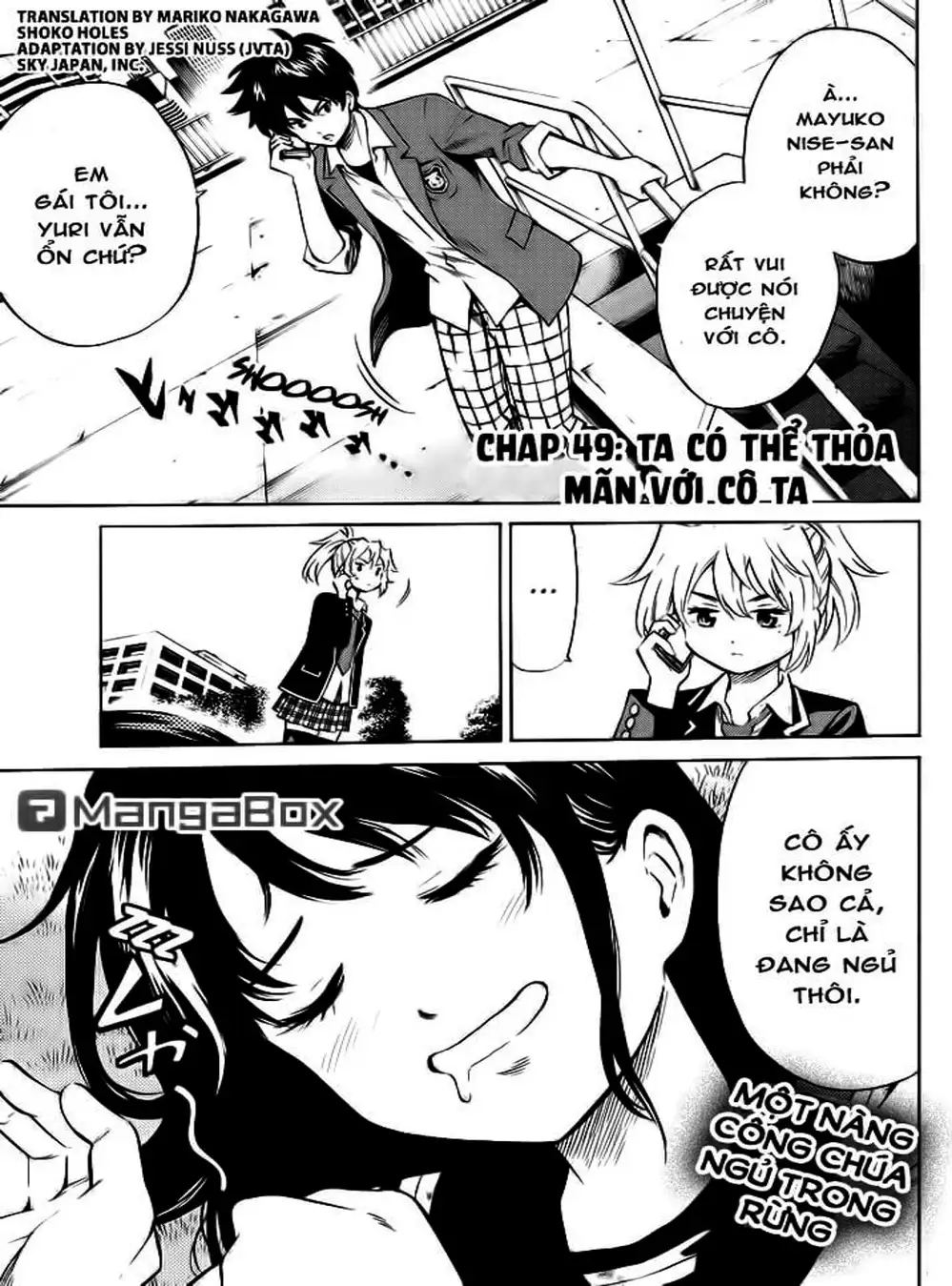 Truyện Tranh Đối Đầu Với Trọng Lực - Tenkuu Shinpan trang 4