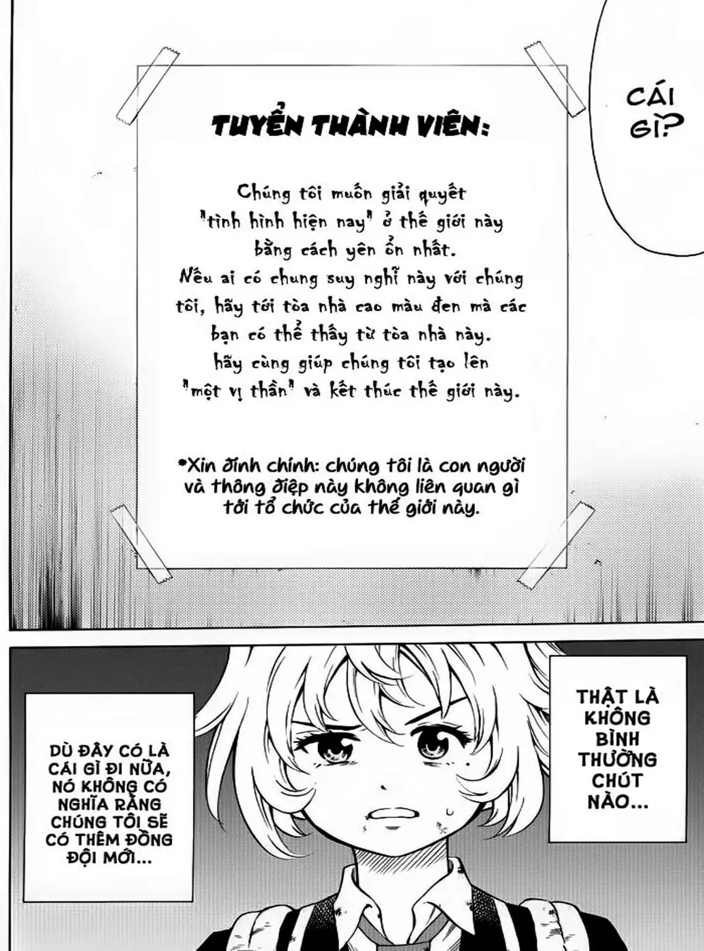 Truyện Tranh Đối Đầu Với Trọng Lực - Tenkuu Shinpan trang 4