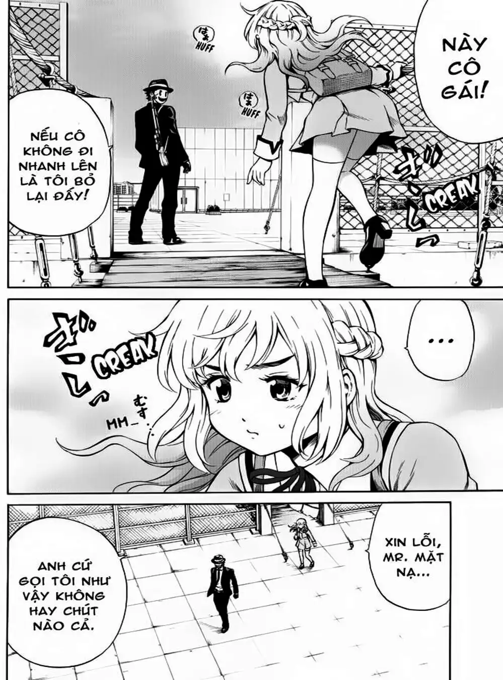 Truyện Tranh Đối Đầu Với Trọng Lực - Tenkuu Shinpan trang 4