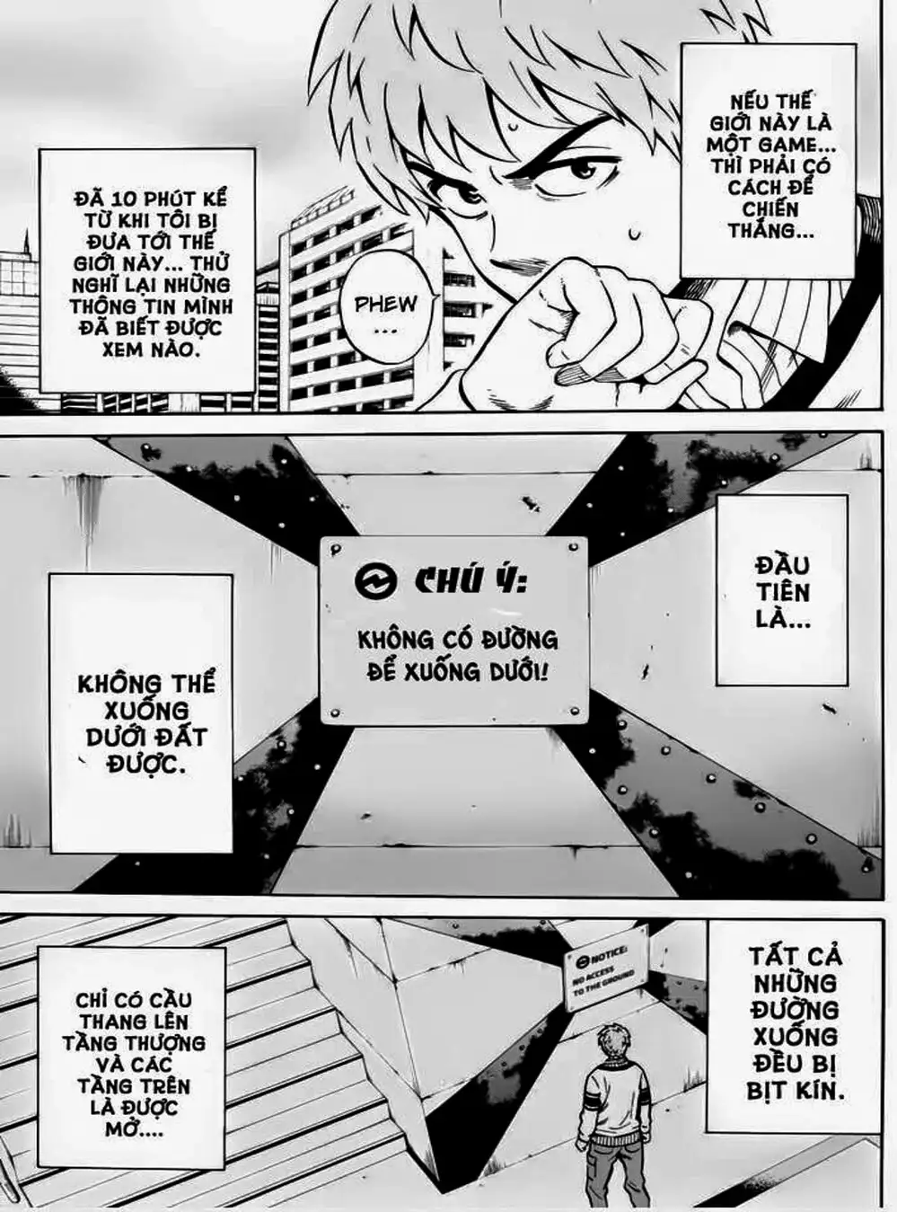 Truyện Tranh Đối Đầu Với Trọng Lực - Tenkuu Shinpan trang 4