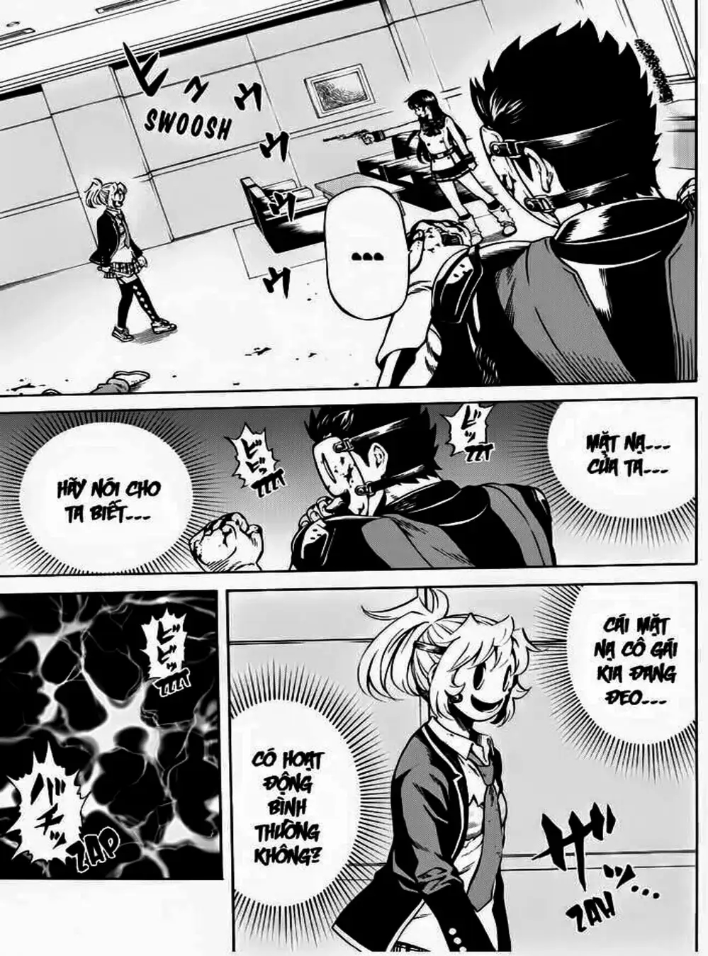 Truyện Tranh Đối Đầu Với Trọng Lực - Tenkuu Shinpan trang 4