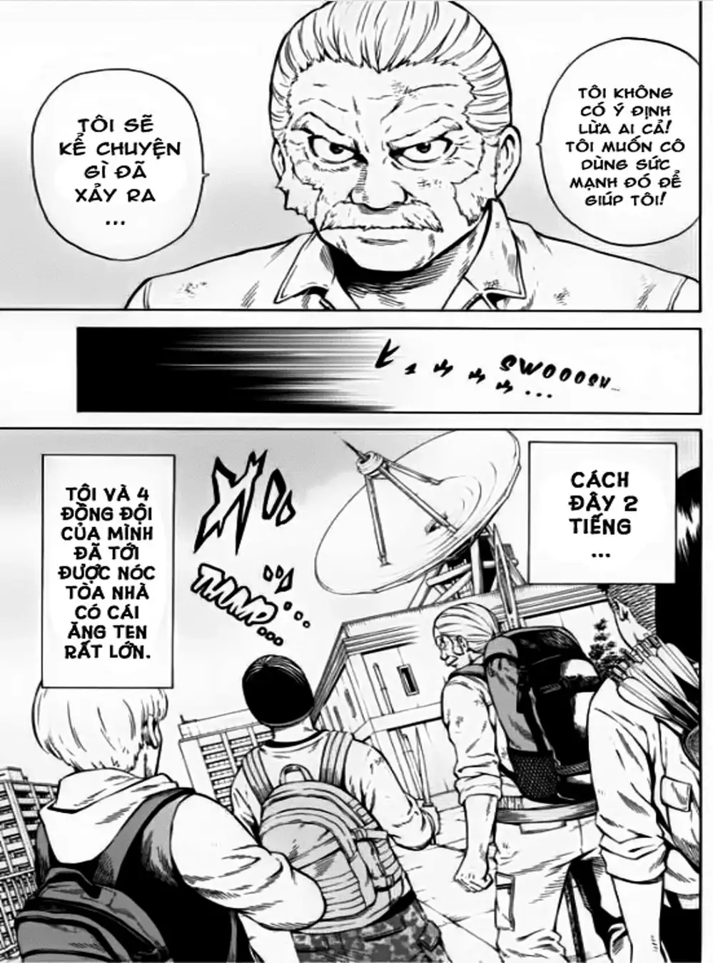 Truyện Tranh Đối Đầu Với Trọng Lực - Tenkuu Shinpan trang 4