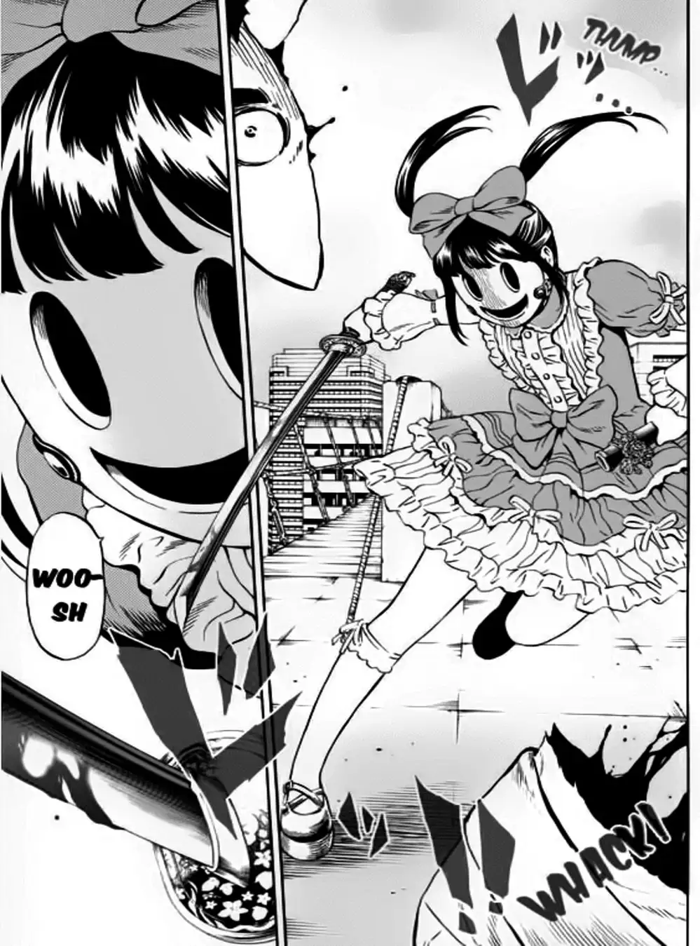 Truyện Tranh Đối Đầu Với Trọng Lực - Tenkuu Shinpan trang 4