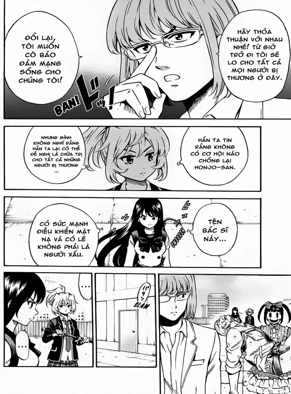 Truyện Tranh Đối Đầu Với Trọng Lực - Tenkuu Shinpan trang 4