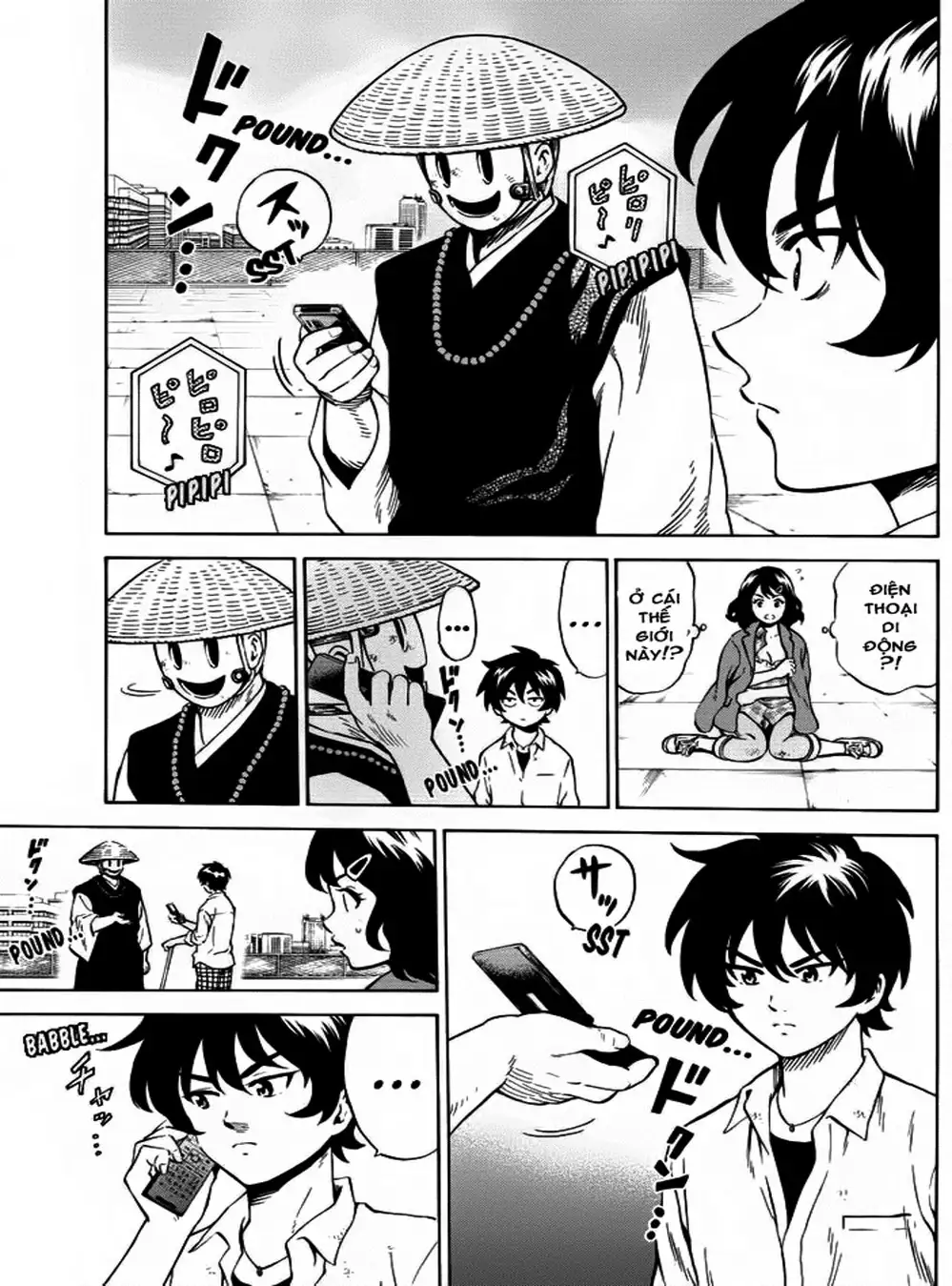 Truyện Tranh Đối Đầu Với Trọng Lực - Tenkuu Shinpan trang 4