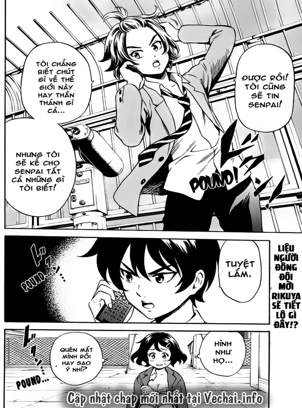 Truyện Tranh Đối Đầu Với Trọng Lực - Tenkuu Shinpan trang 4