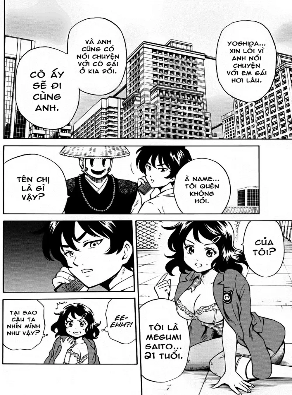 Truyện Tranh Đối Đầu Với Trọng Lực - Tenkuu Shinpan trang 4