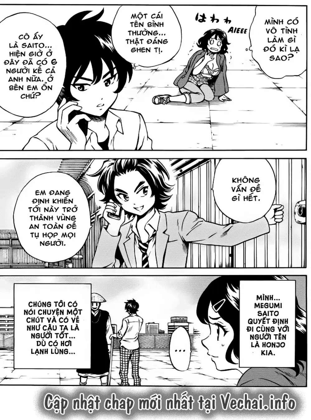 Truyện Tranh Đối Đầu Với Trọng Lực - Tenkuu Shinpan trang 4