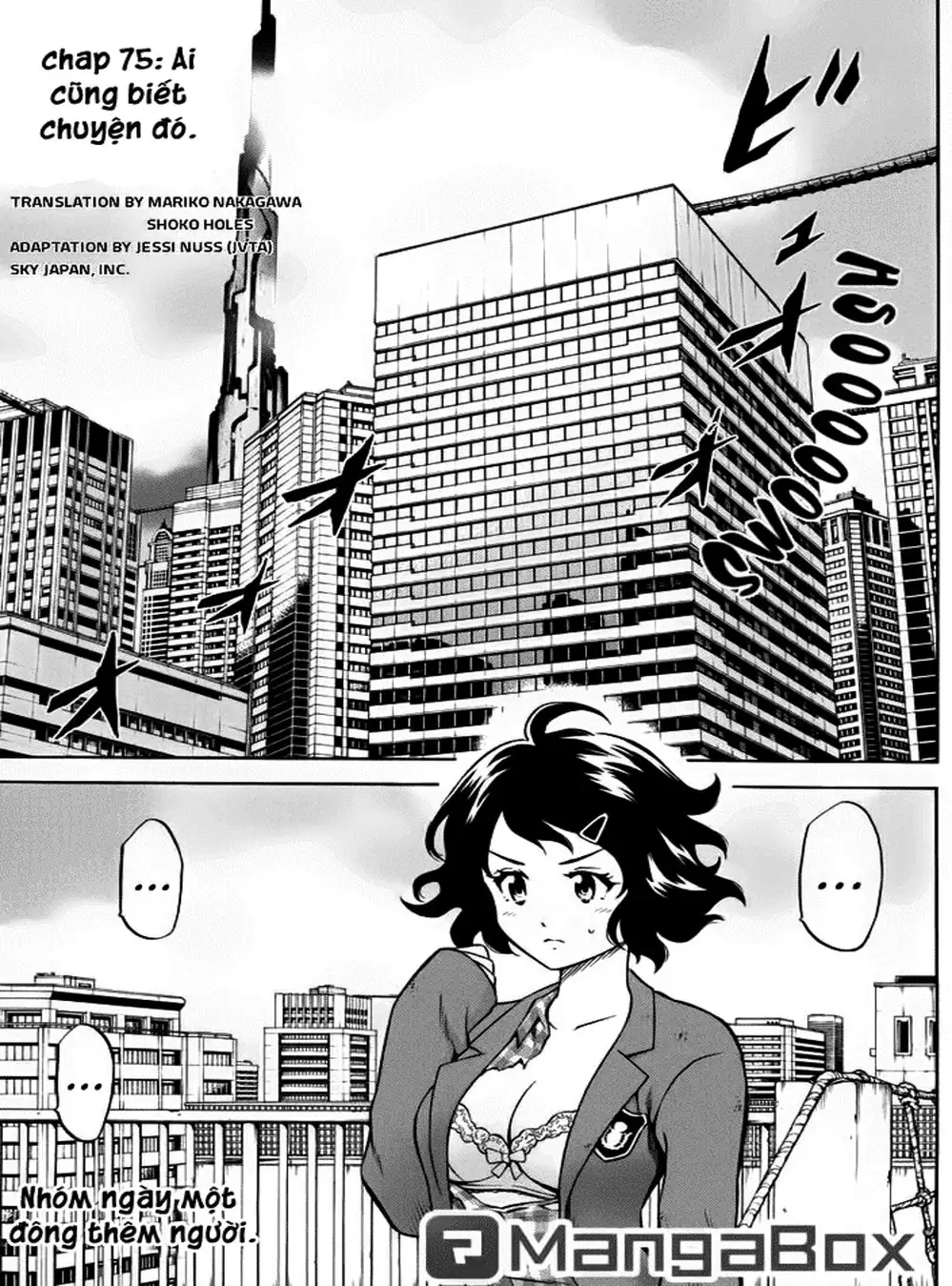 Truyện Tranh Đối Đầu Với Trọng Lực - Tenkuu Shinpan trang 4