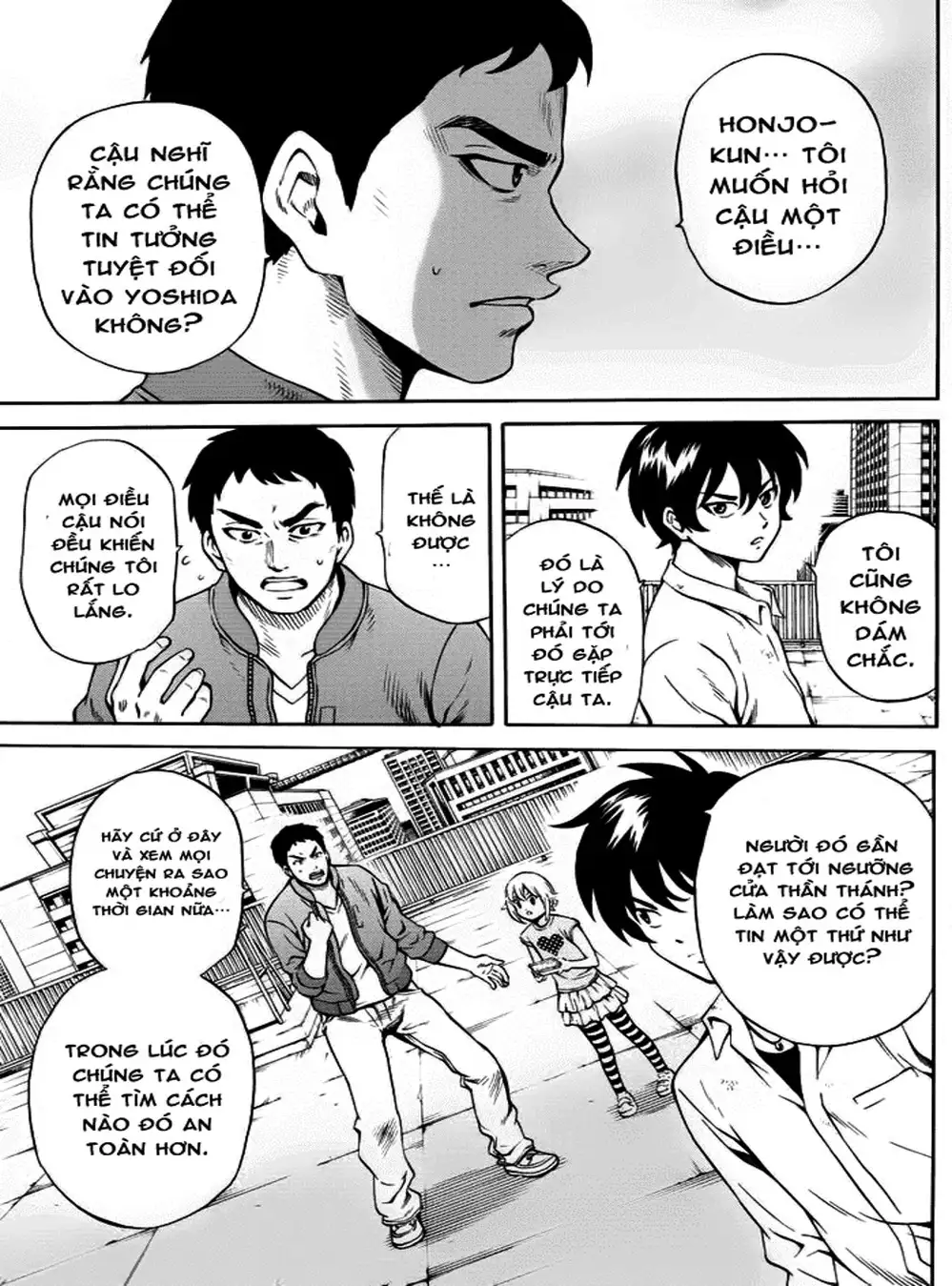 Truyện Tranh Đối Đầu Với Trọng Lực - Tenkuu Shinpan trang 4