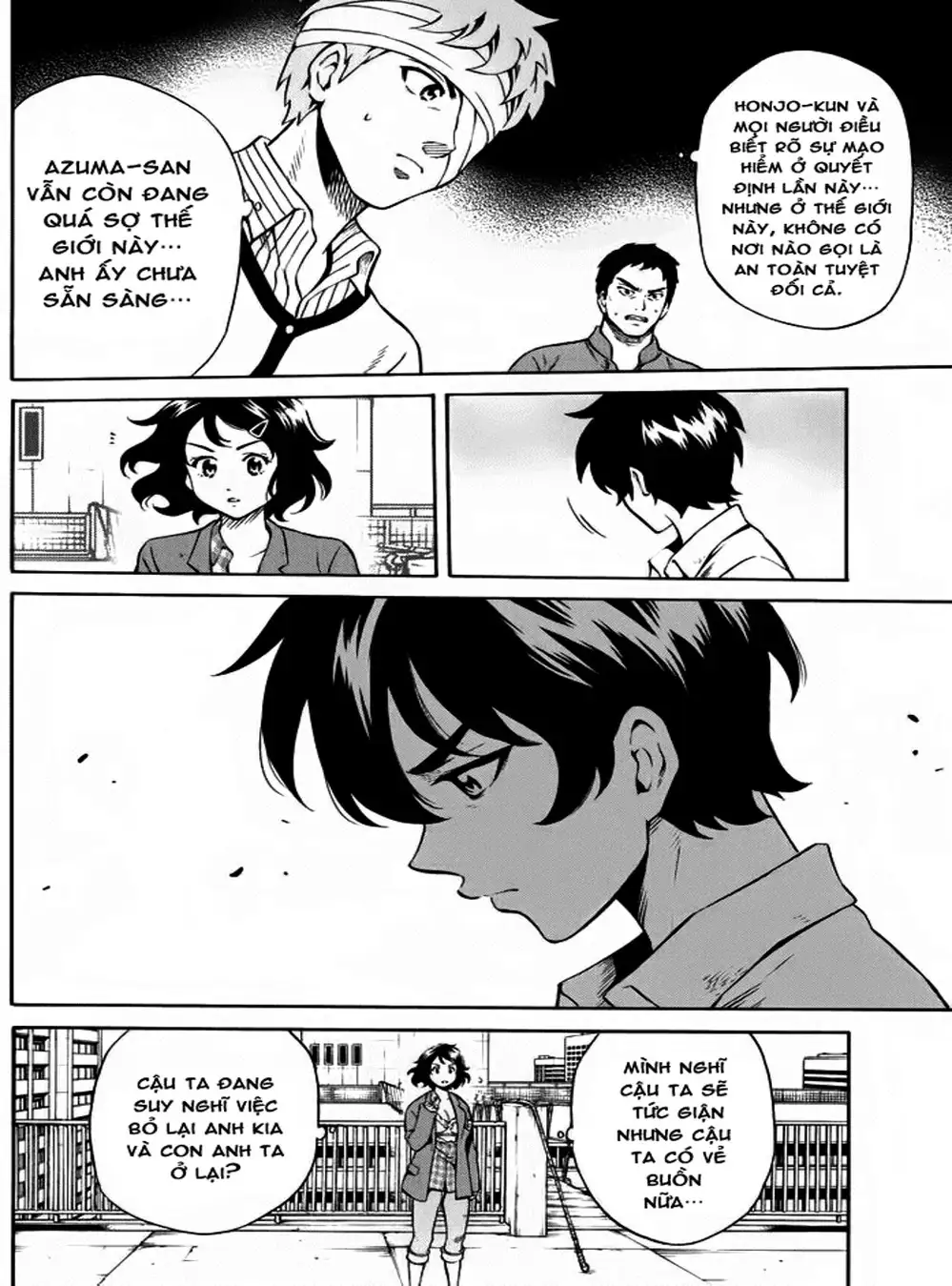 Truyện Tranh Đối Đầu Với Trọng Lực - Tenkuu Shinpan trang 4