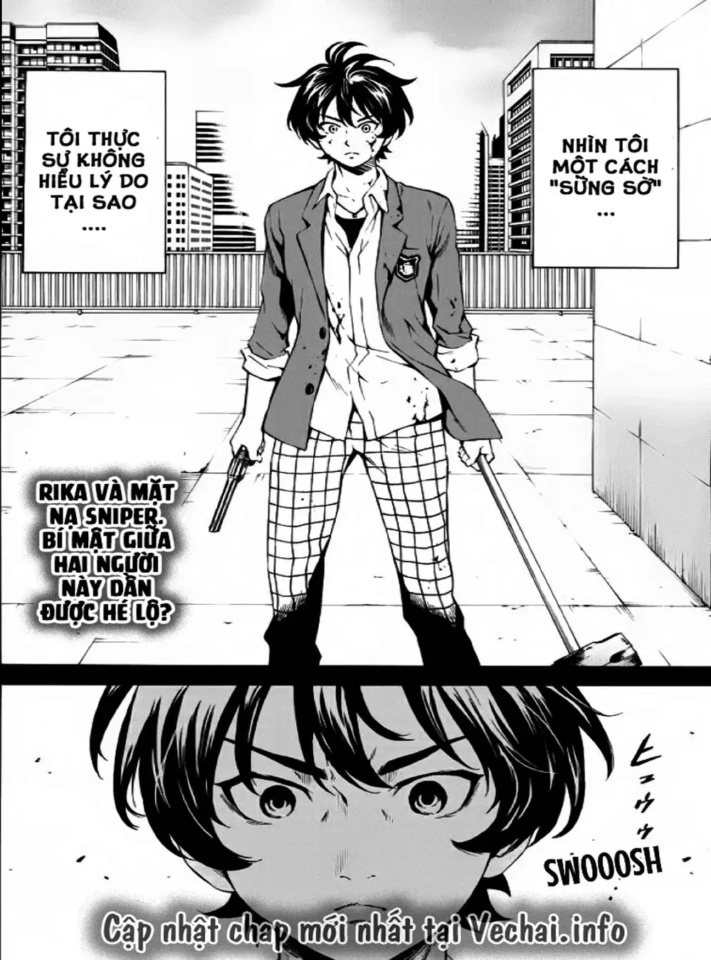 Truyện Tranh Đối Đầu Với Trọng Lực - Tenkuu Shinpan trang 4