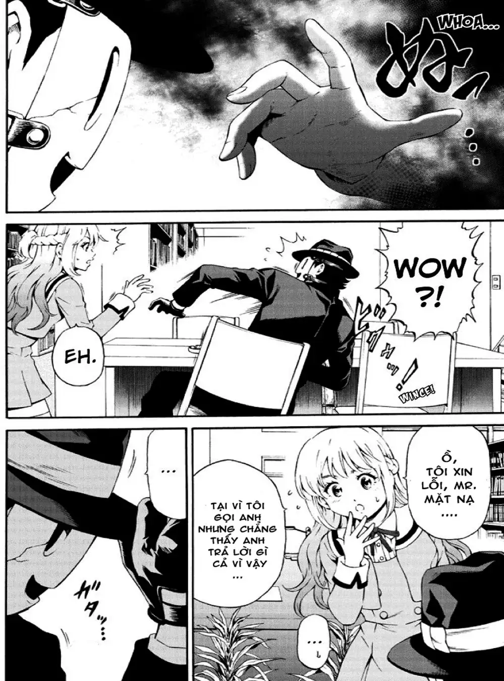 Truyện Tranh Đối Đầu Với Trọng Lực - Tenkuu Shinpan trang 4