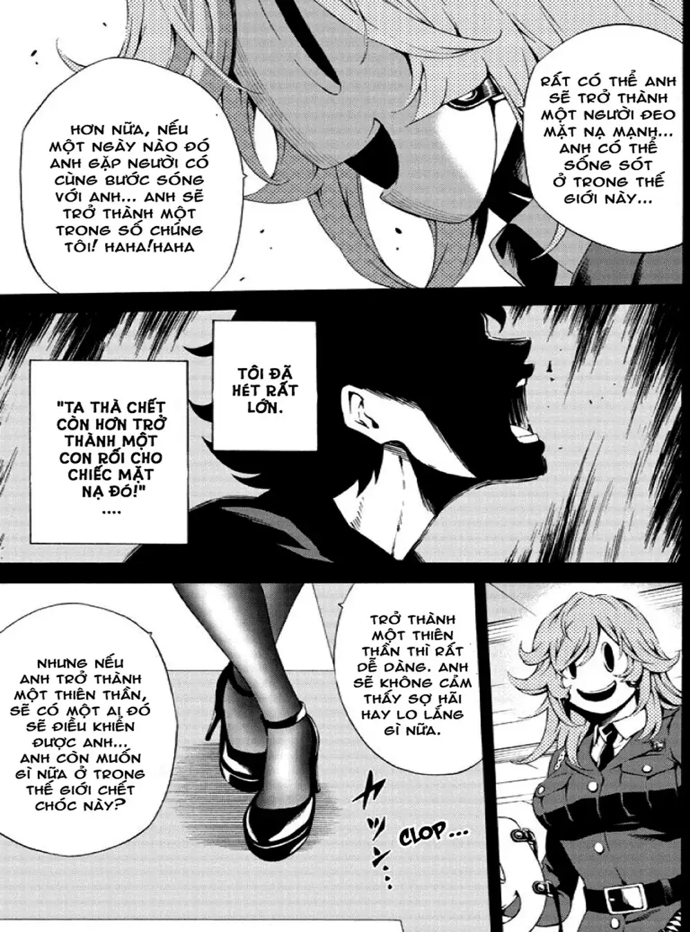 Truyện Tranh Đối Đầu Với Trọng Lực - Tenkuu Shinpan trang 4