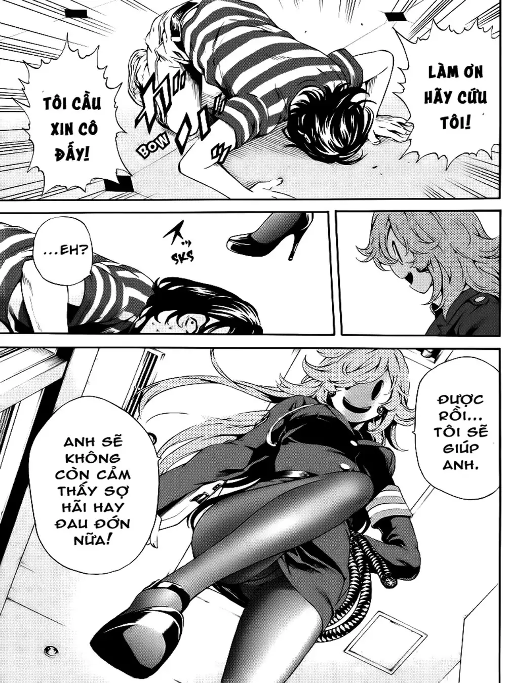 Truyện Tranh Đối Đầu Với Trọng Lực - Tenkuu Shinpan trang 4