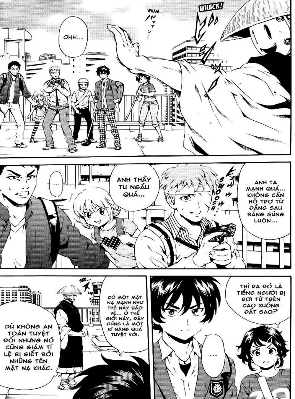 Truyện Tranh Đối Đầu Với Trọng Lực - Tenkuu Shinpan trang 4