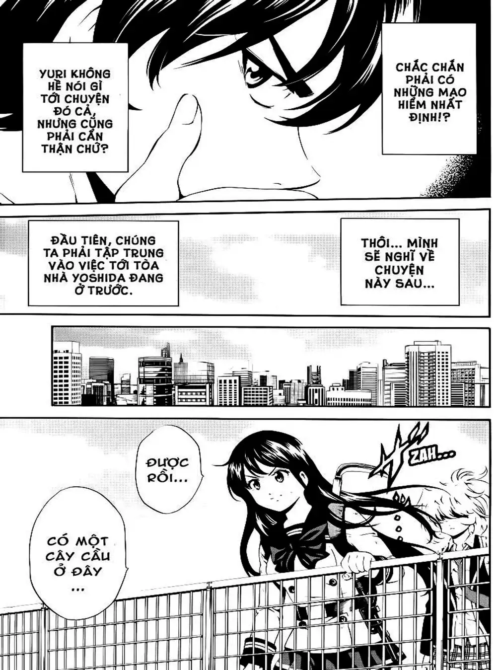 Truyện Tranh Đối Đầu Với Trọng Lực - Tenkuu Shinpan trang 4