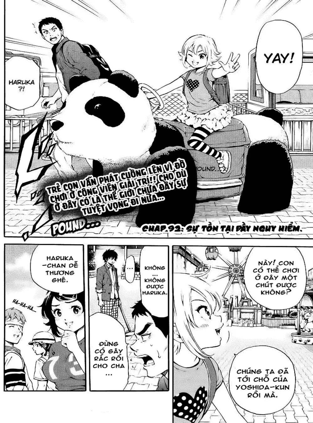 Truyện Tranh Đối Đầu Với Trọng Lực - Tenkuu Shinpan trang 4