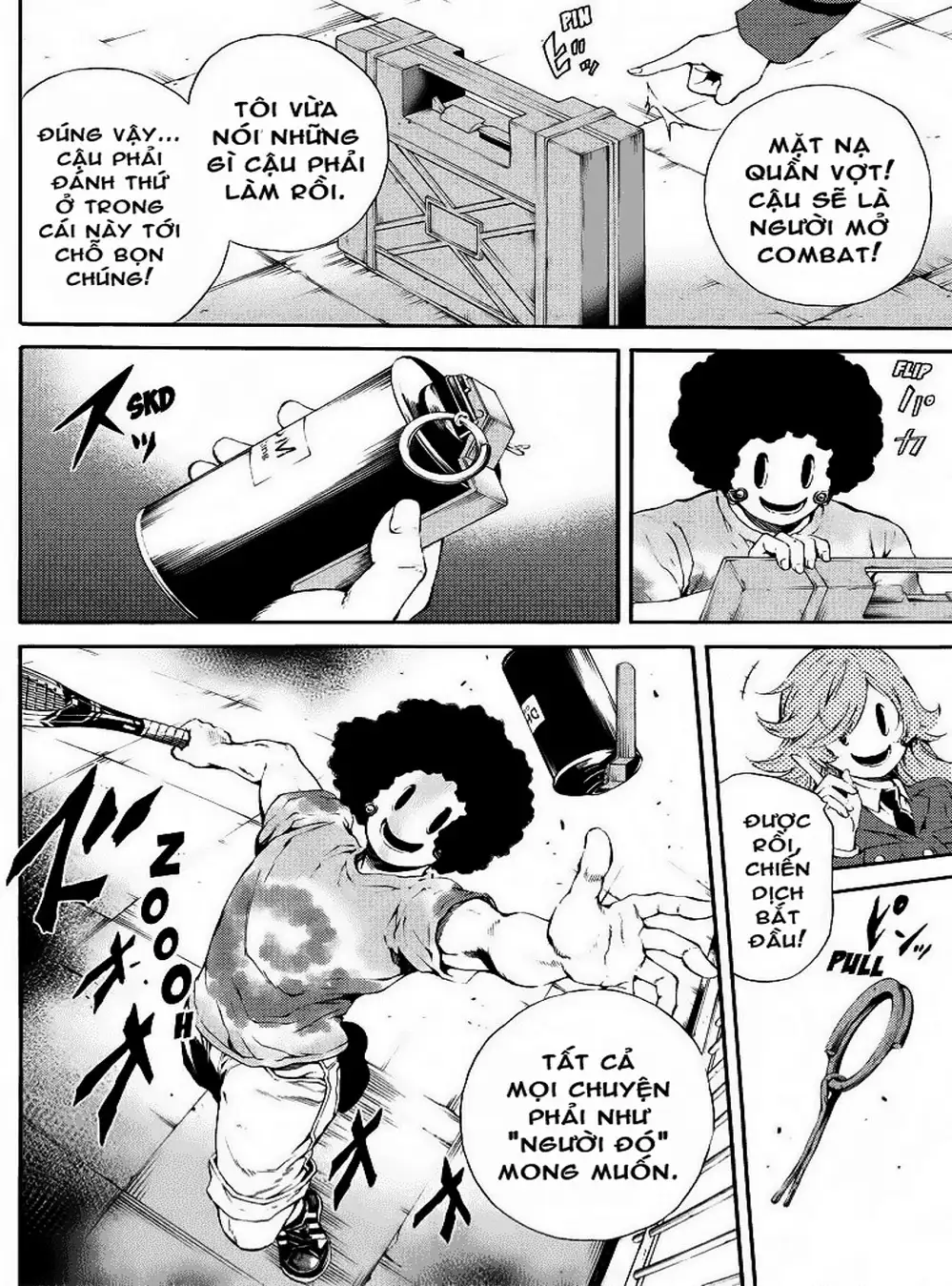 Truyện Tranh Đối Đầu Với Trọng Lực - Tenkuu Shinpan trang 4