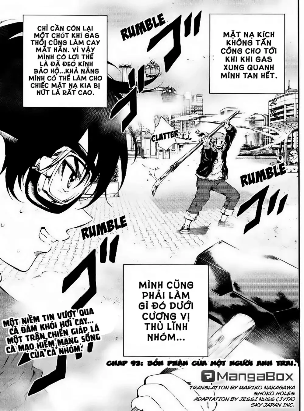 Truyện Tranh Đối Đầu Với Trọng Lực - Tenkuu Shinpan trang 4