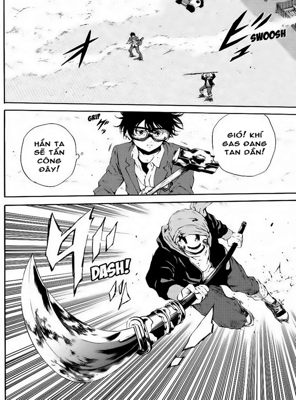 Truyện Tranh Đối Đầu Với Trọng Lực - Tenkuu Shinpan trang 4