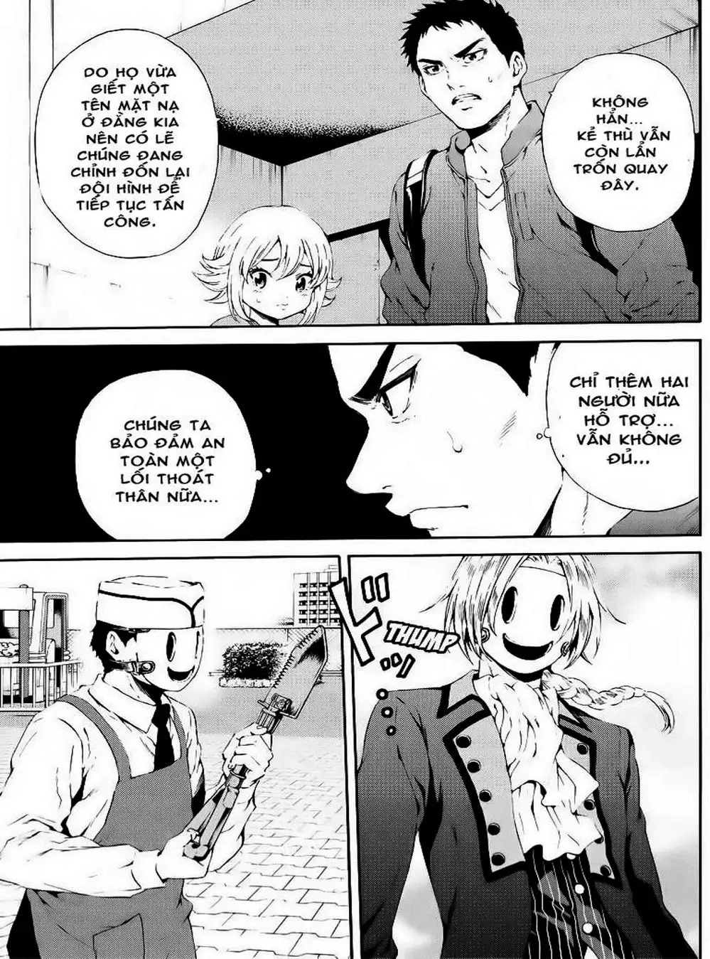 Truyện Tranh Đối Đầu Với Trọng Lực - Tenkuu Shinpan trang 4