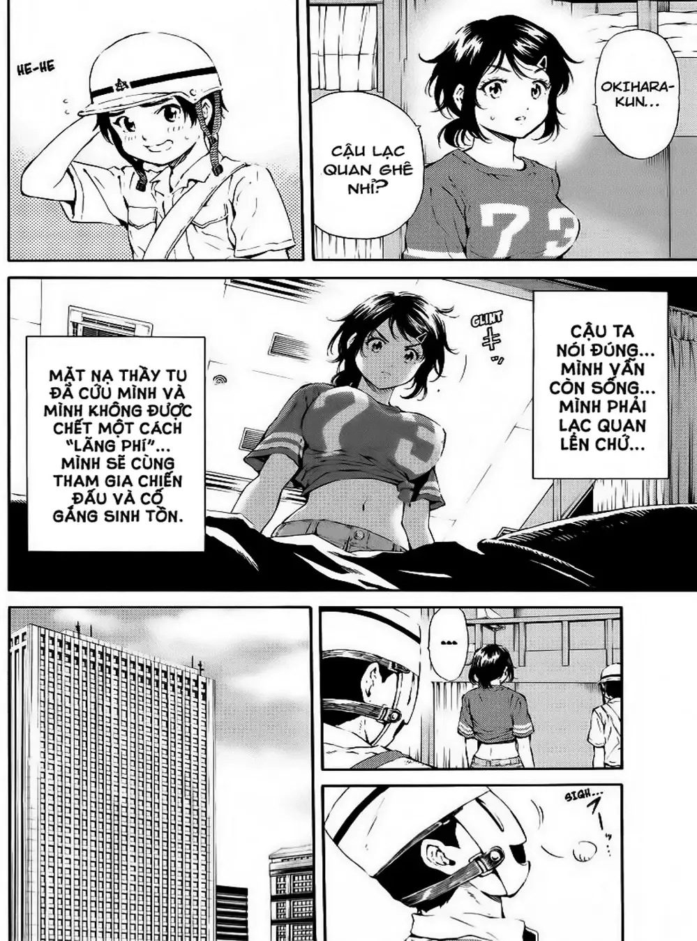 Truyện Tranh Đối Đầu Với Trọng Lực - Tenkuu Shinpan trang 4