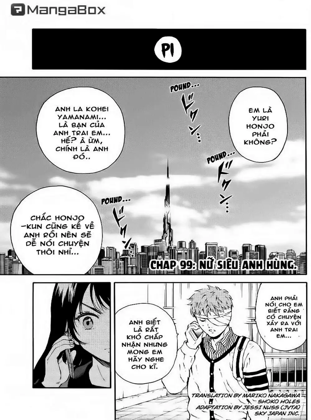 Truyện Tranh Đối Đầu Với Trọng Lực - Tenkuu Shinpan trang 4