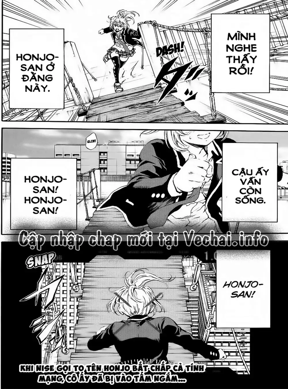 Truyện Tranh Đối Đầu Với Trọng Lực - Tenkuu Shinpan trang 4