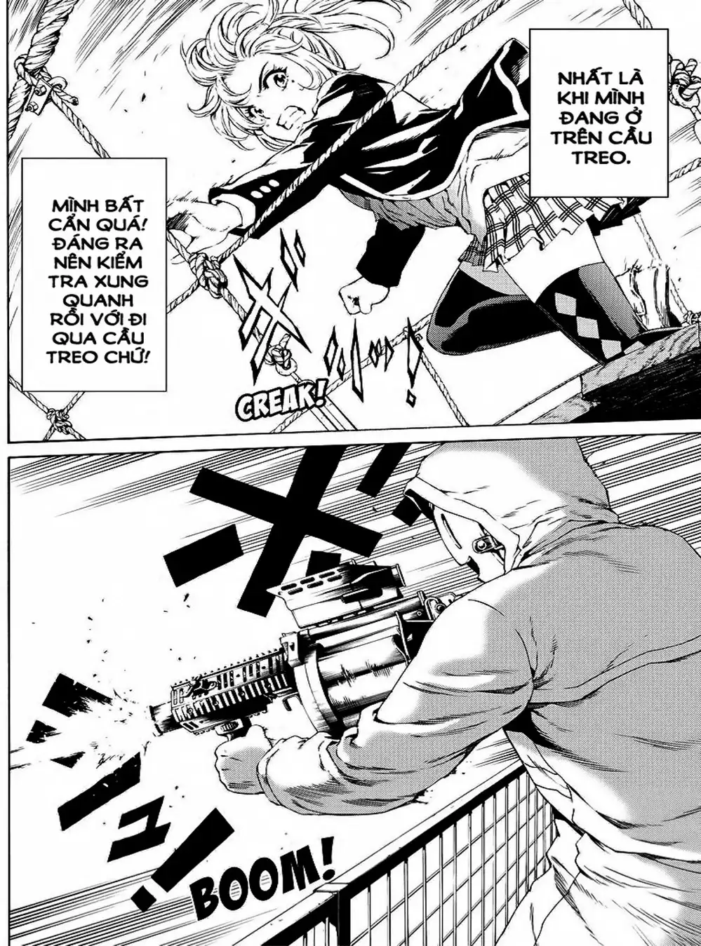 Truyện Tranh Đối Đầu Với Trọng Lực - Tenkuu Shinpan trang 4