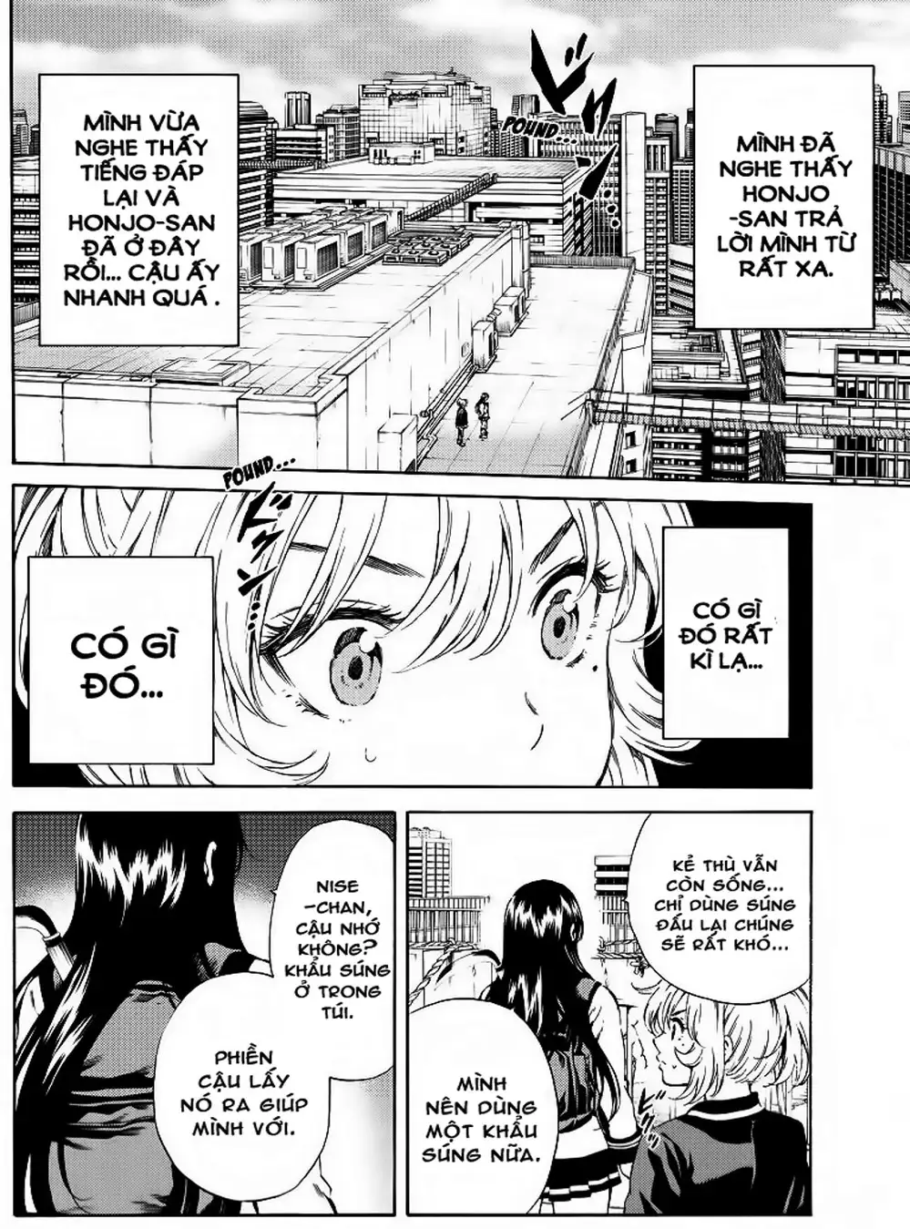 Truyện Tranh Đối Đầu Với Trọng Lực - Tenkuu Shinpan trang 4